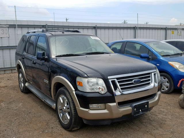 1FMEU64E17UB86763 - 2007 FORD EXPLORER E BLACK photo 1