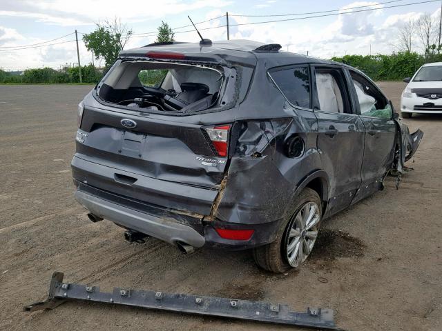 1FMCU9J95HUD87700 - 2017 FORD ESCAPE TIT GRAY photo 4