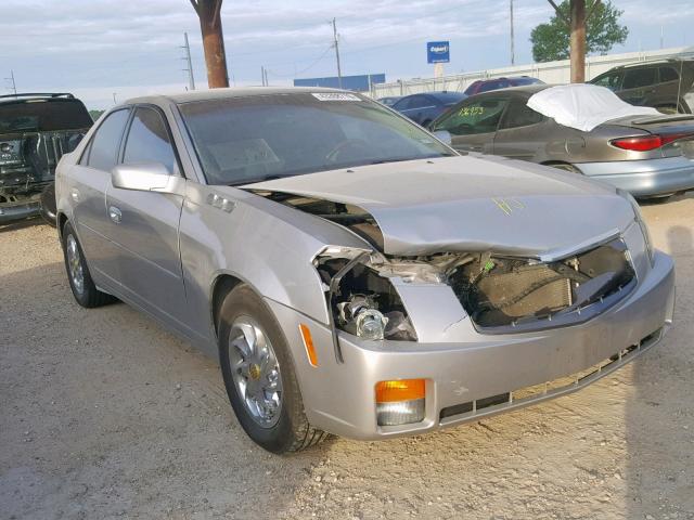 1G6DP567050178807 - 2005 CADILLAC CTS HI FEA SILVER photo 1