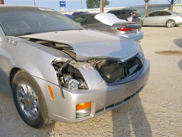 1G6DP567050178807 - 2005 CADILLAC CTS HI FEA SILVER photo 9