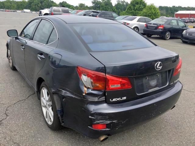 JTHCK262362005636 - 2006 LEXUS IS 250 BLACK photo 5