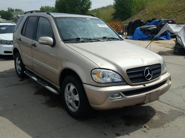 4JGAB54E92A304518 - 2002 MERCEDES-BENZ ML 320 GOLD photo 1