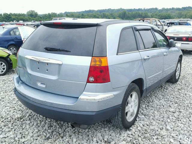 2A4GM68486R814340 - 2006 CHRYSLER PACIFICA T BLUE photo 4