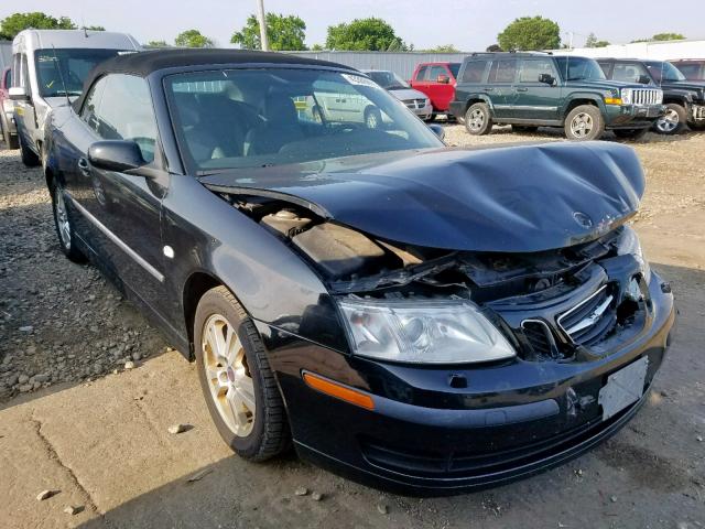 YS3FD79Y176104240 - 2007 SAAB 9-3 2.0T BLACK photo 1