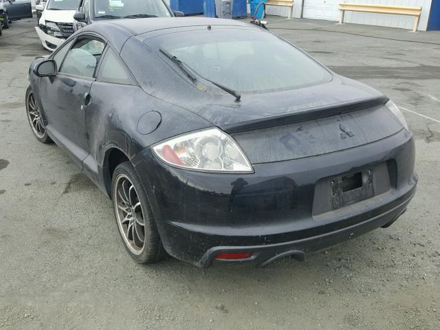 4A31K5DF1CE004444 - 2012 MITSUBISHI ECLIPSE GS BLACK photo 3