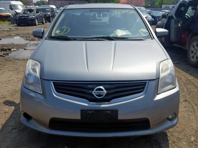 3N1AB6AP4AL659638 - 2010 NISSAN SENTRA 2.0 GRAY photo 9