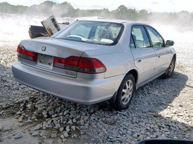 1HGCG56792A138631 - 2002 HONDA ACCORD SE SILVER photo 4