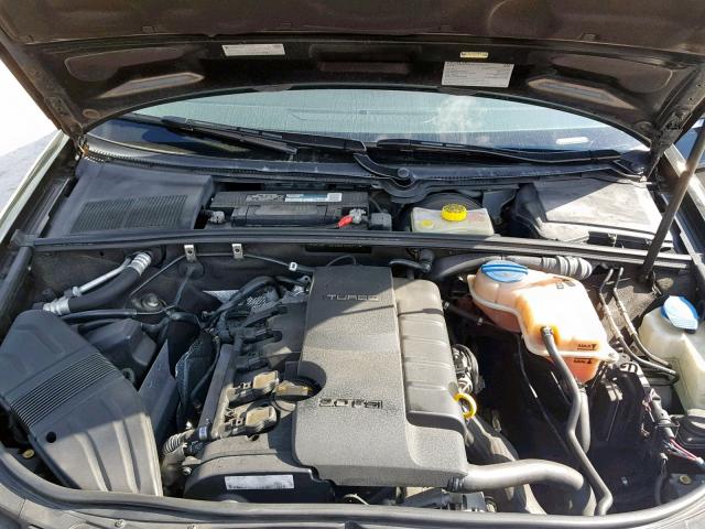 WAUAF78E58A100013 - 2008 AUDI A4 2.0T BLACK photo 7