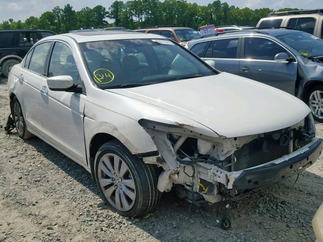 5KBCP3F81BB002160 - 2011 HONDA ACCORD EXL WHITE photo 1