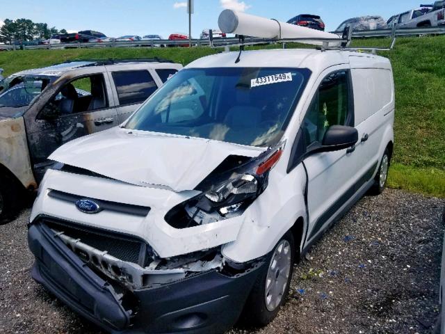 NM0LS7E77F1193530 - 2015 FORD TRANSIT CO WHITE photo 2