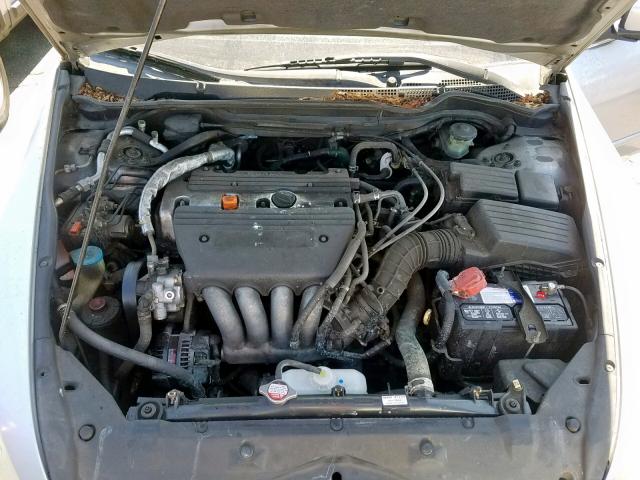 JHMCM568X4C013207 - 2004 HONDA ACCORD EX SILVER photo 7