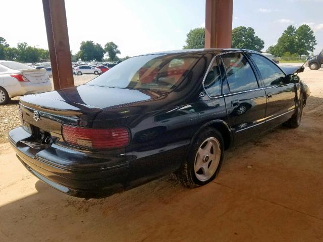 1G1BL52P8TR118541 - 1996 CHEVROLET CAPRICE / BLACK photo 4