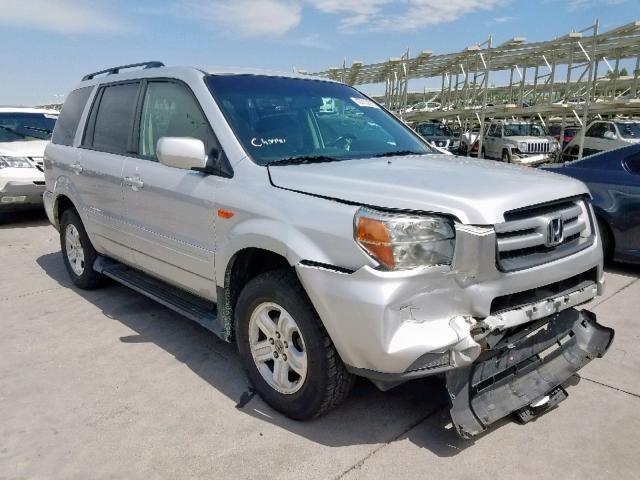 5FNYF18208B043652 - 2008 HONDA PILOT VP SILVER photo 1