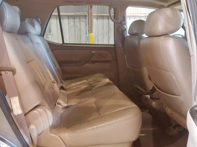 5TDZT38A13S169121 - 2003 TOYOTA SEQUOIA LI GRAY photo 6