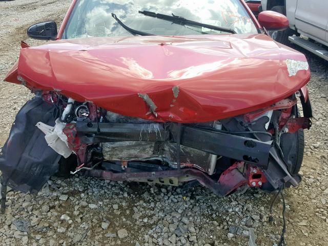4T1BF1FK9CU595560 - 2012 TOYOTA CAMRY BASE RED photo 9