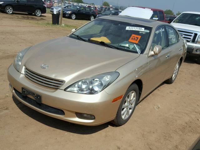 JTHBF30G430090732 - 2003 LEXUS ES 300 GOLD photo 2