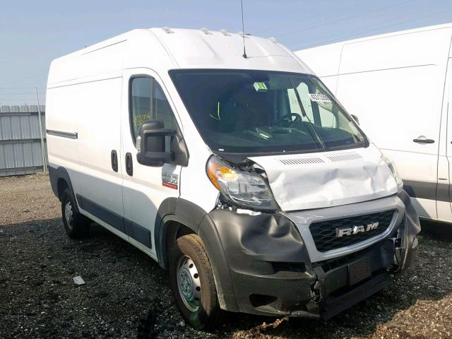 3C6TRVCG2KE526592 - 2019 RAM PROMASTER 白色 照片 1