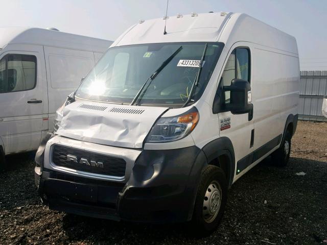 3C6TRVCG2KE526592 - 2019 RAM PROMASTER 白色 照片 2