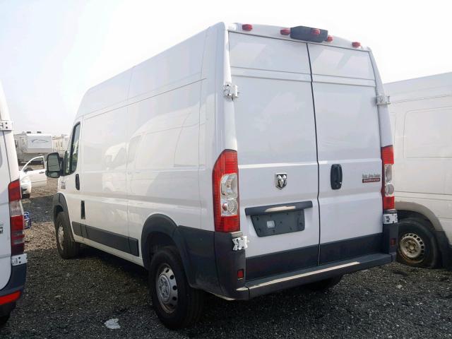 3C6TRVCG2KE526592 - 2019 RAM PROMASTER 白色 照片 3