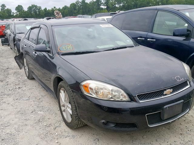 2G1WC5E33C1150848 - 2012 CHEVROLET IMPALA LTZ BLACK photo 1