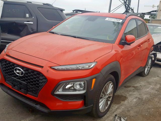 KM8K22AAXKU323842 - 2019 HYUNDAI KONA SEL ORANGE photo 2