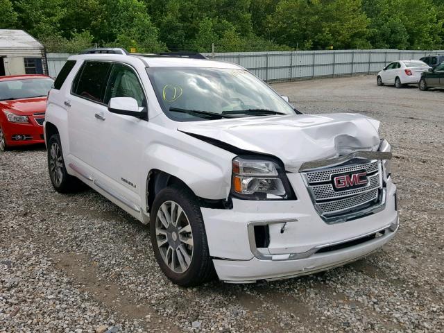 2GKFLVE35H6240511 - 2017 GMC TERRAIN DE WHITE photo 1