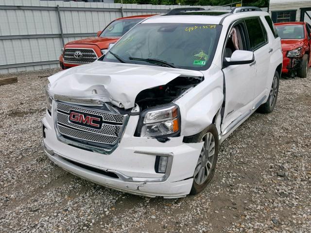 2GKFLVE35H6240511 - 2017 GMC TERRAIN DE WHITE photo 9