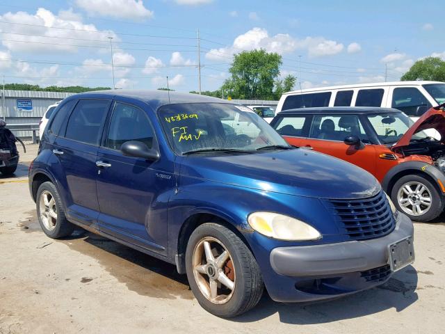 3C4FY4BB11T252191 - 2001 CHRYSLER PT CRUISER BLUE photo 1