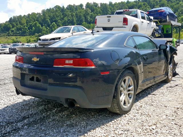 2G1FA1E34F9235623 - 2015 CHEVROLET CAMARO LS BLACK photo 4