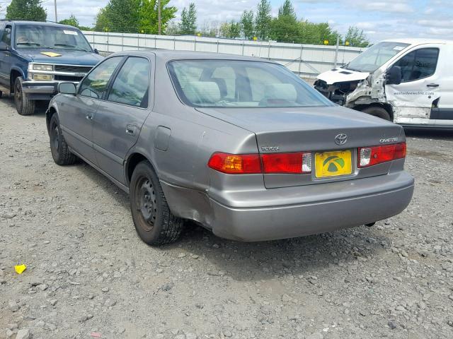 4T1BG22K91U097025 - 2001 TOYOTA CAMRY CE GRAY photo 3