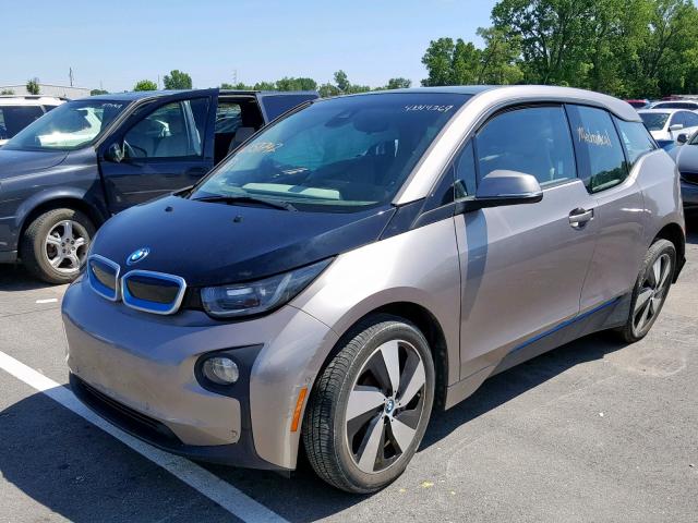 WBY1Z2C58EVX51742 - 2014 BMW I3 BEV TWO TONE photo 2