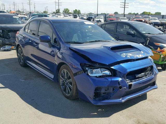 JF1VA1G61F8805475 - 2015 SUBARU WRX LIMITE BLUE photo 1