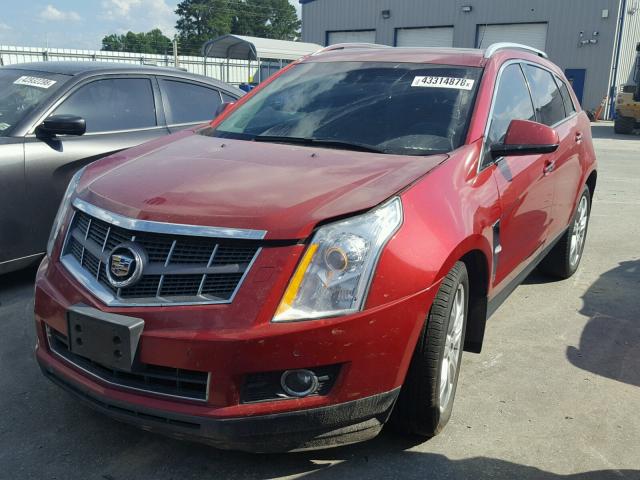 3GYFNFEY8AS592863 - 2010 CADILLAC SRX PREMIU RED photo 2