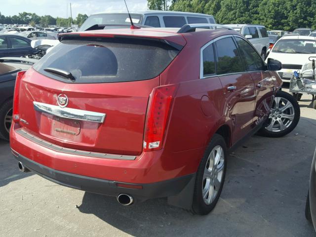 3GYFNFEY8AS592863 - 2010 CADILLAC SRX PREMIU RED photo 4