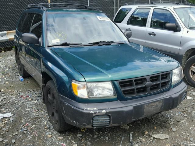 JF1SF6552XH727172 - 1999 SUBARU FORESTER S GREEN photo 1