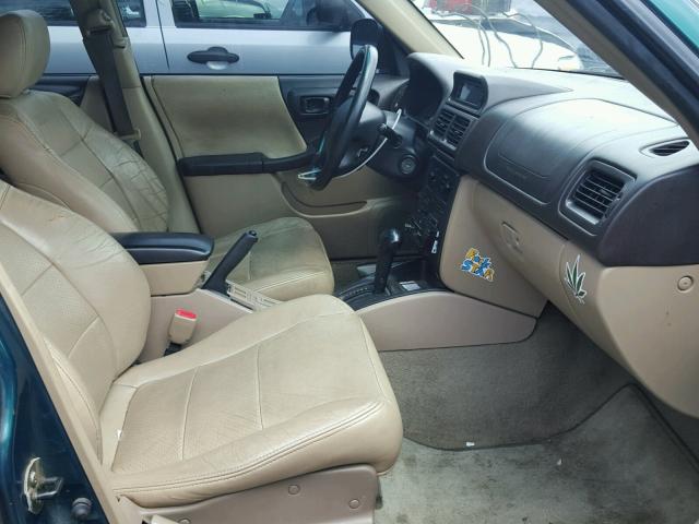 JF1SF6552XH727172 - 1999 SUBARU FORESTER S GREEN photo 5