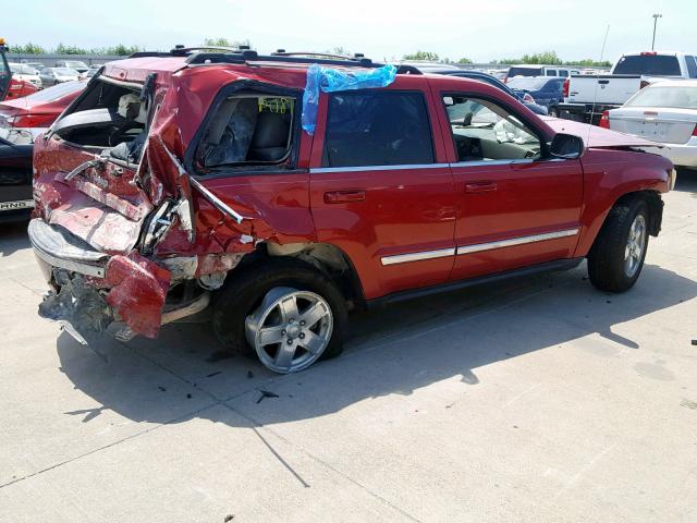 1J4HS58N36C337032 - 2006 JEEP GRAND CHER MAROON photo 9