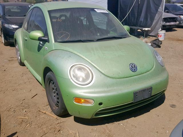 3VWBK21C12M436067 - 2002 VOLKSWAGEN NEW BEETLE მწვანე ფოტო 1