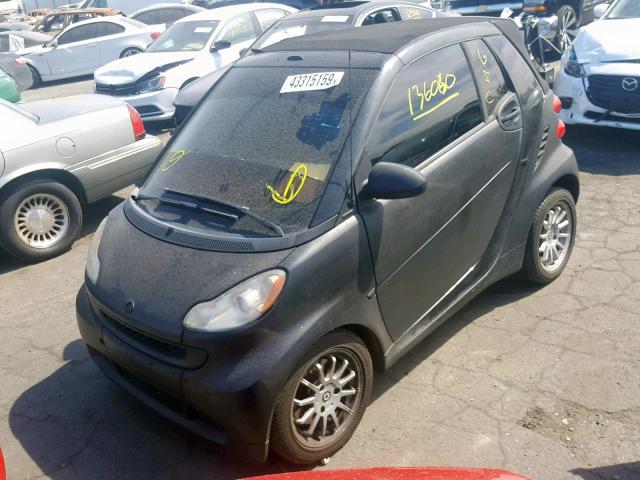 WMEEK31X59K251502 - 2009 SMART FORTWO PAS 黑色 照片 2