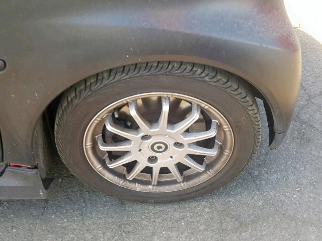 WMEEK31X59K251502 - 2009 SMART FORTWO PAS 黑色 照片 9