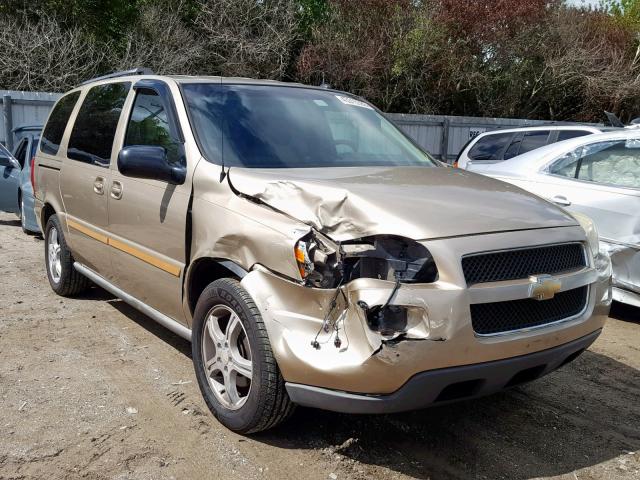 1GNDV23LX5D245366 - 2005 CHEVROLET UPLANDER L GOLD photo 1