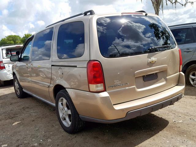 1GNDV23LX5D245366 - 2005 CHEVROLET UPLANDER L GOLD photo 3