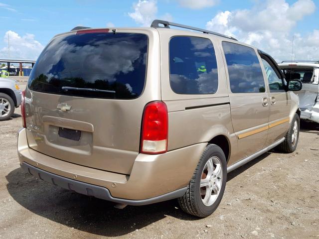 1GNDV23LX5D245366 - 2005 CHEVROLET UPLANDER L GOLD photo 4