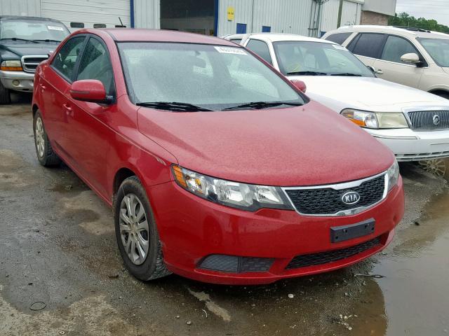 KNAFU4A20D5721902 - 2013 KIA FORTE EX RED photo 1