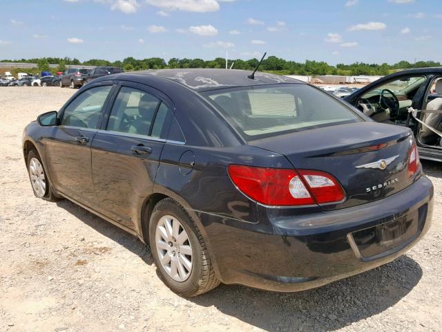 1C3LC46KX7N590049 - 2007 CHRYSLER SEBRING BLACK photo 3