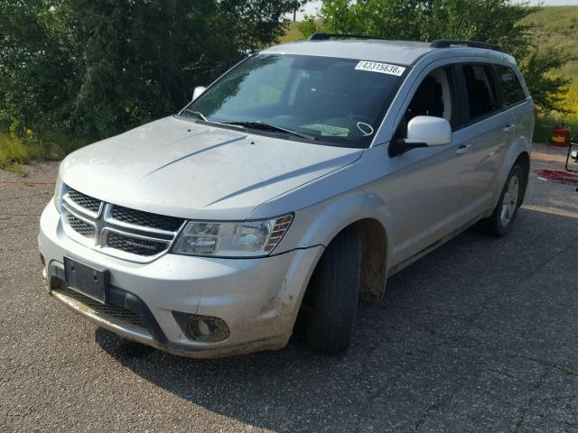 3D4PH1FG6BT559630 - 2011 DODGE JOURNEY MA GRAY photo 2