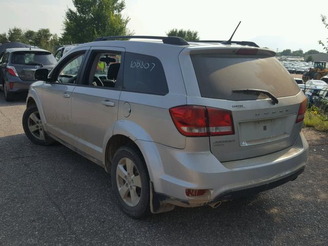 3D4PH1FG6BT559630 - 2011 DODGE JOURNEY MA GRAY photo 3