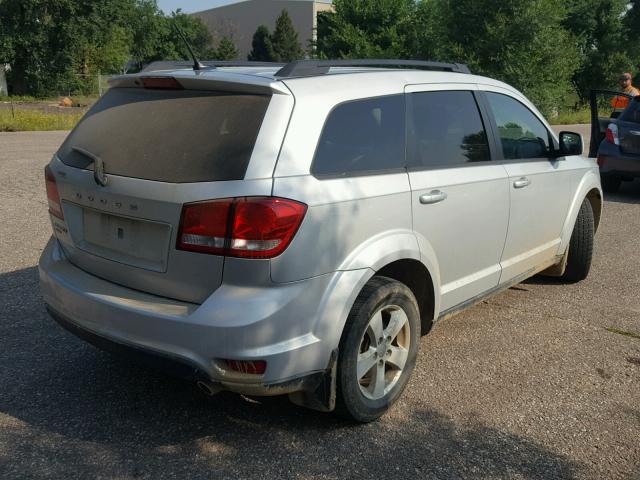 3D4PH1FG6BT559630 - 2011 DODGE JOURNEY MA GRAY photo 4