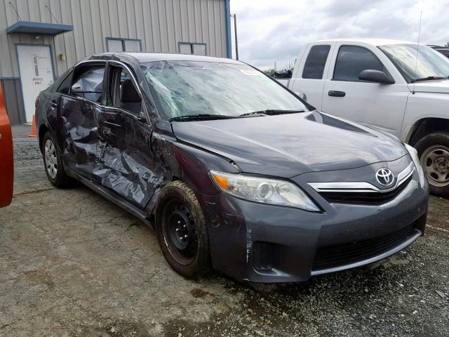 4T1BB3EK3AU121450 - 2010 TOYOTA CAMRY HYBR CHARCOAL photo 1