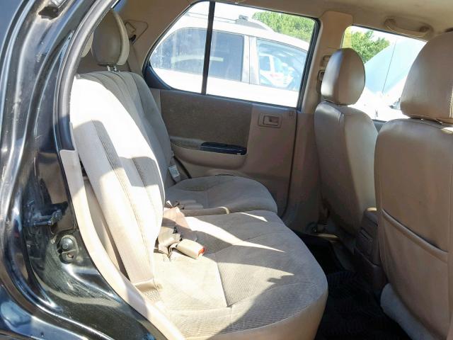 4S6DM58W114414445 - 2001 HONDA PASSPORT E 黑色 照片 6